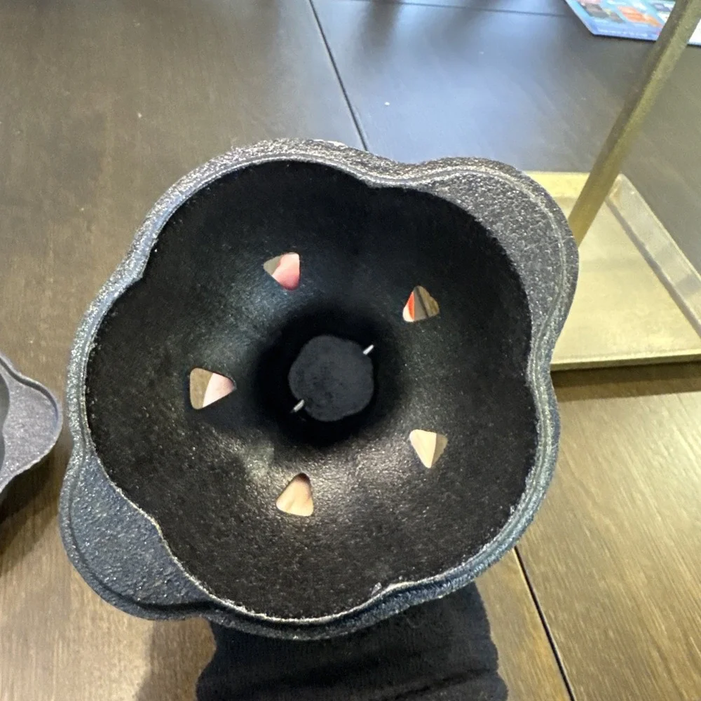 Cast Iron Garlic Roaster‎ Black